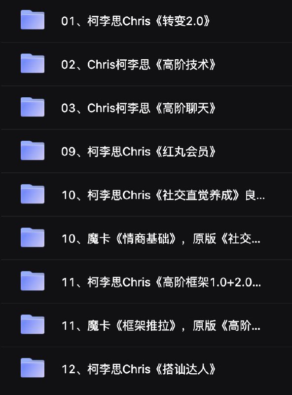 搭讪大师Chris柯李思全集, 1.23 GB